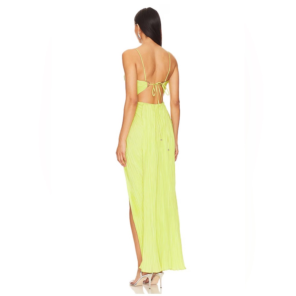 Maria Lucia Hohan Leonie dress in lime size 38/6 - Picture 3 of 7